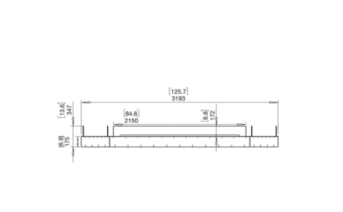 Ecosmart Fire Flex 122IL.BX2 Island Fireplace Insert - Black Finish / Black Burner - ESF.FX.122IL.BX2.B